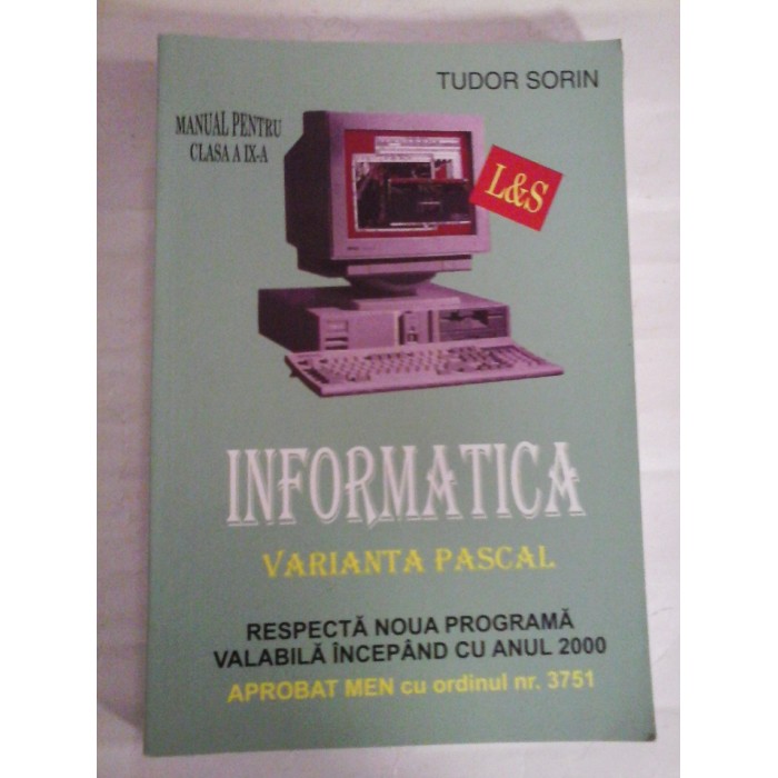 INFORMATICA - TUDOR SORIN